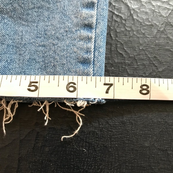 Vans raw hemmed cropped jeans 25x24 - Picture 10 of 12